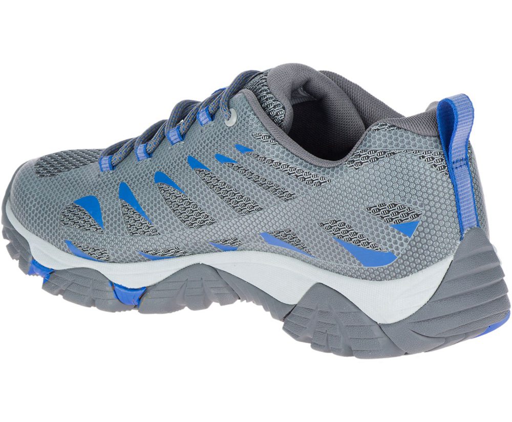Merrell Hiking Shoes Grey - Moab Edge 2 - Mens 71WBIOJDT
